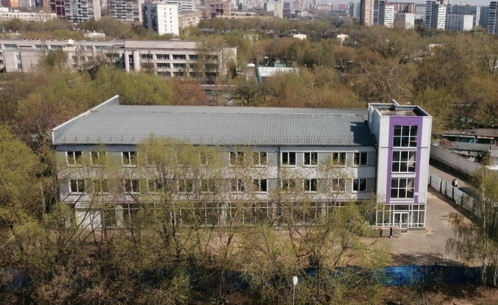 фасад дома, здание по адресу г Москва, ул Смольная, д 8 стр 1